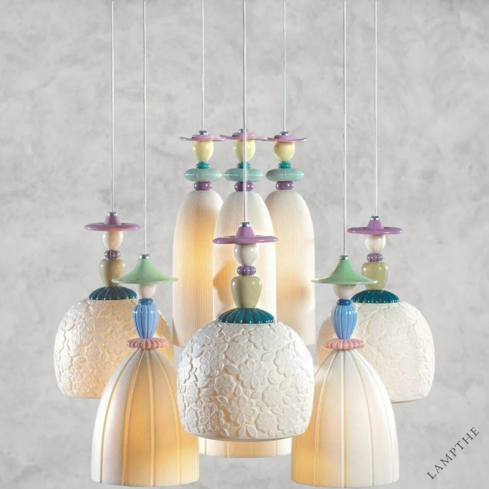 Madeaoiselle 9-Lights Seaside Chandelier
