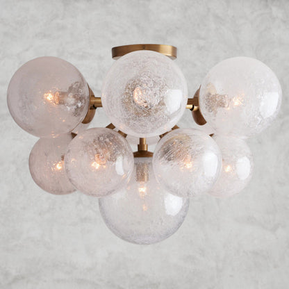 Brass Mandoza Flush Mount