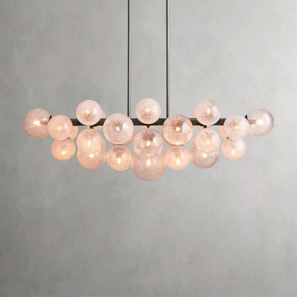 Bronze Mandoza Linear Chandelier