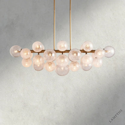 Brass Mandoza Linear Chandelier