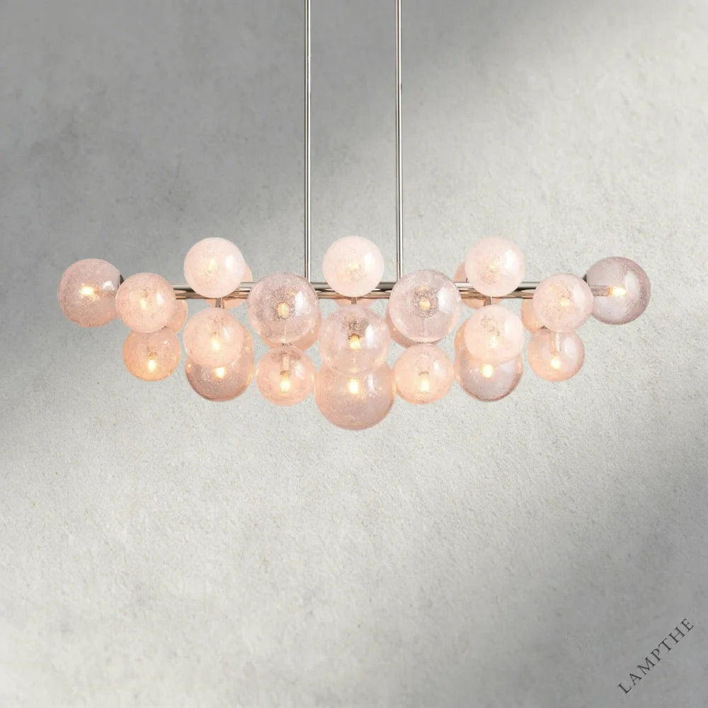 Nickle Mandoza Linear Chandelier