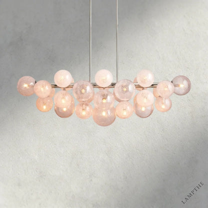 Nickle Mandoza Linear Chandelier