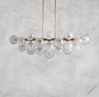 Mandoza Linear Glass Chandelier
