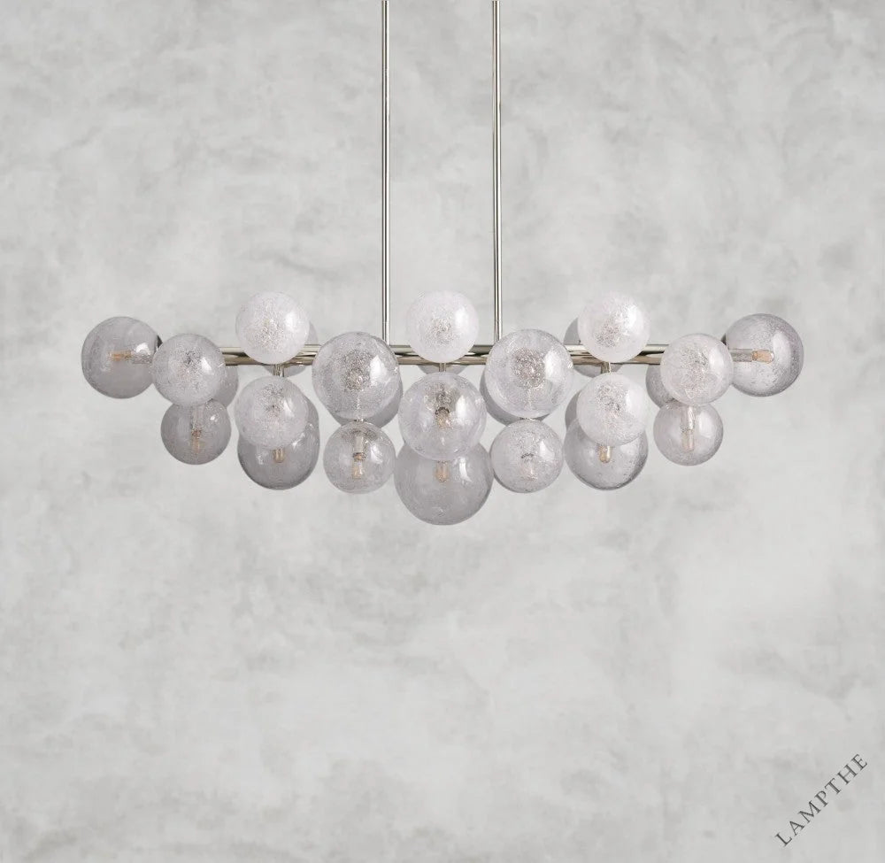 Mandoza Linear Glass Chandelier