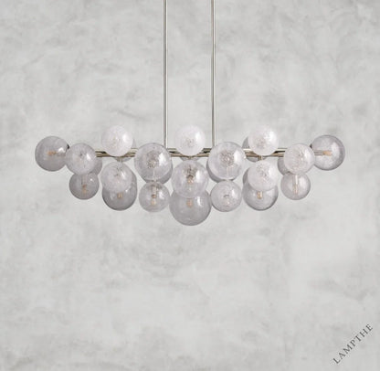 Mandoza Linear Glass Chandelier