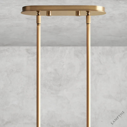 Mandoza Linear Glass Chandelier