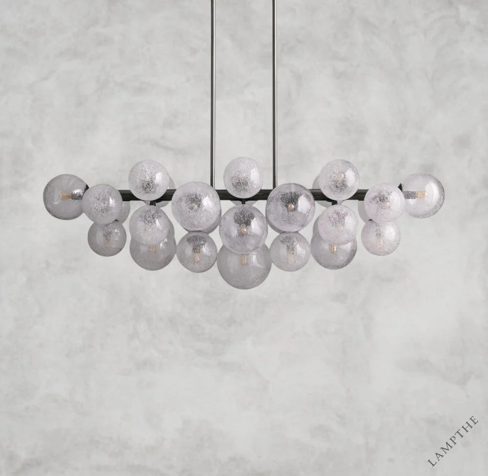 Mandoza Linear Glass Chandelier
