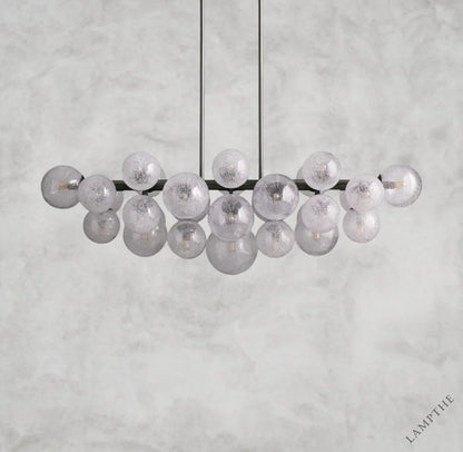 Mandoza Linear Glass Chandelier