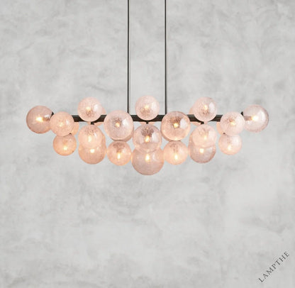 Mandoza Linear Glass Chandelier