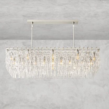 Marignan Rectangular Chandelier 60"