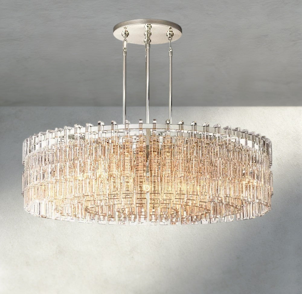 48" / Nickle Marignan Round Chandelier 36", 48", 60"