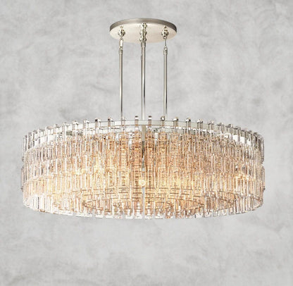 48" / Nickle Marignan Round Chandelier 36", 48", 60"