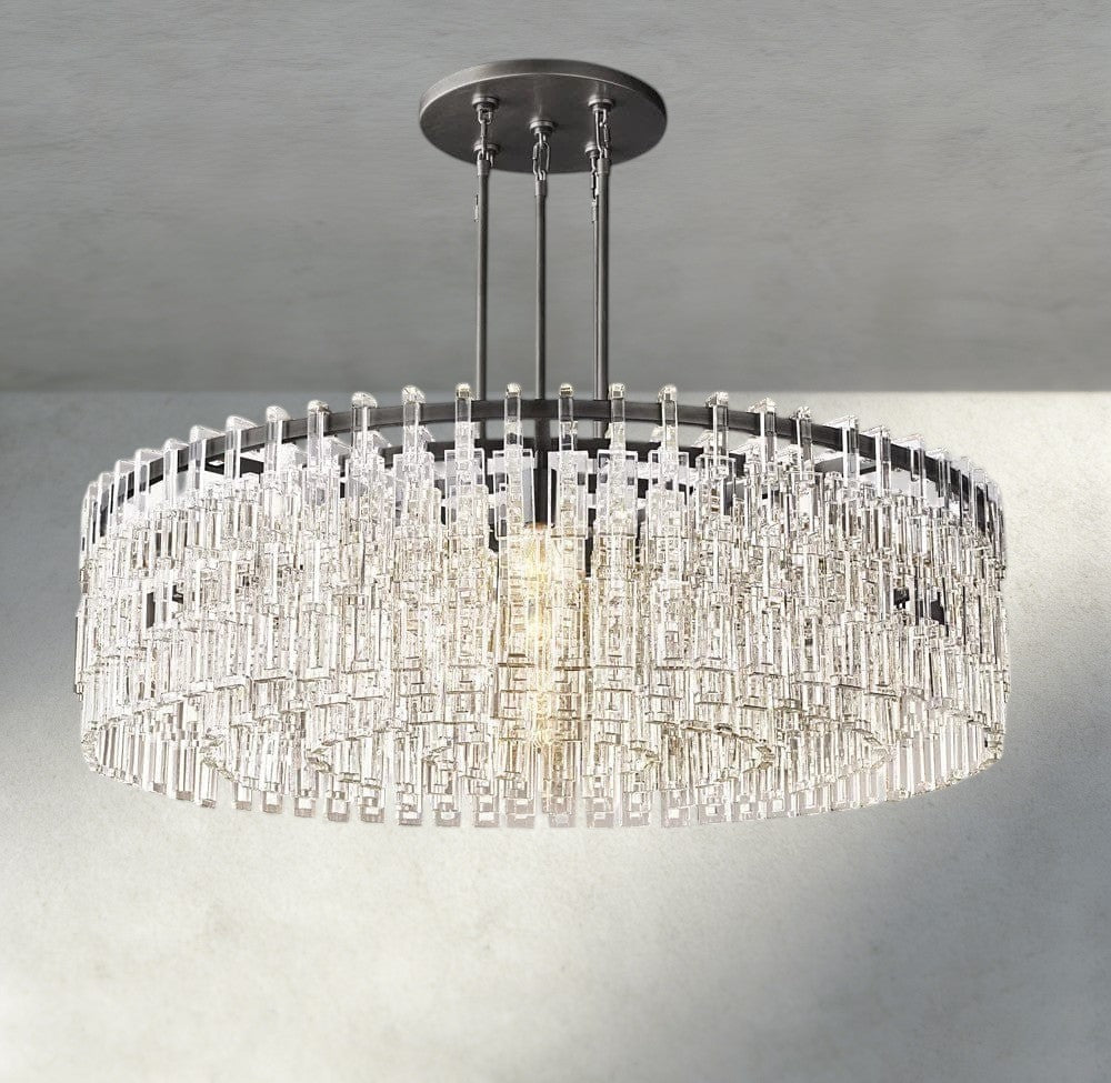 48" / Bronze Marignan Round Chandelier 36", 48", 60"