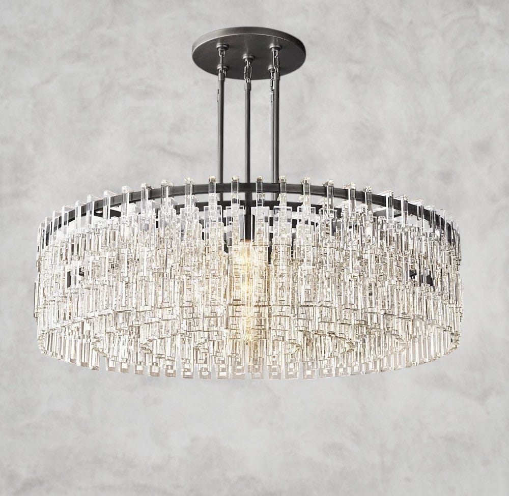 48" / Bronze Marignan Round Chandelier 36", 48", 60"