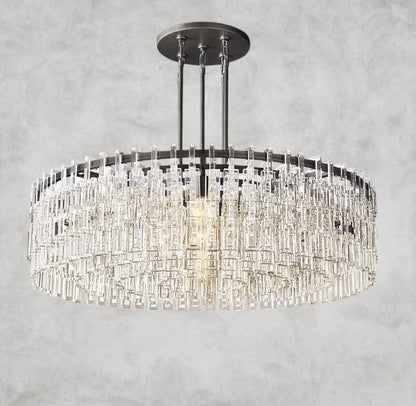 48" / Bronze Marignan Round Chandelier 36", 48", 60"
