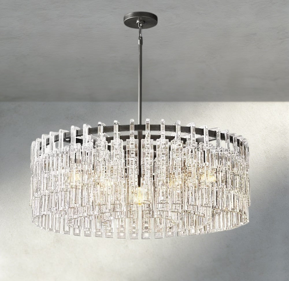 36" / Bronze Marignan Round Chandelier 36", 48", 60"