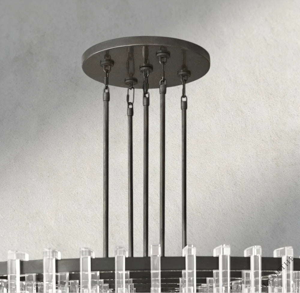 Marignan Round Chandelier 36", 48", 60"