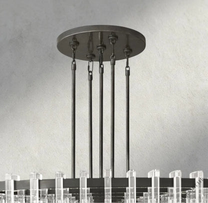 Marignan Round Chandelier 36", 48", 60"