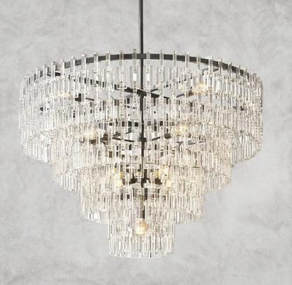 48" / Bronze Marignan Tiered Round Chandelier 36", 48", 60"