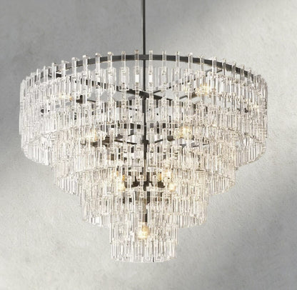 48" / Bronze Marignan Tiered Round Chandelier 36", 48", 60"