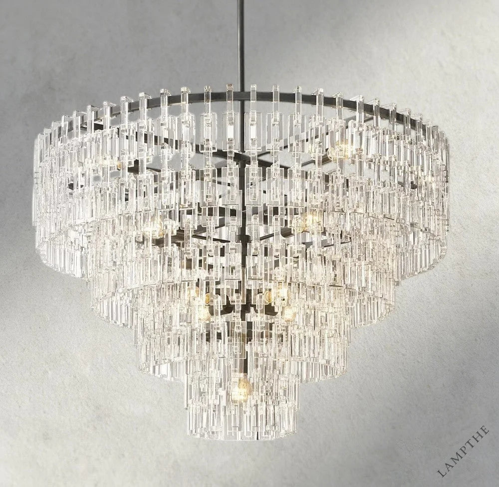 48" / Bronze Marignan Tiered Round Chandelier 36", 48", 60"