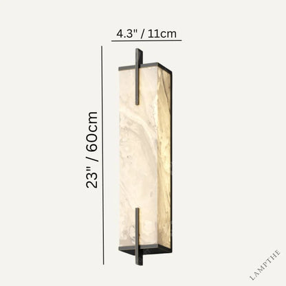 Maros Alabaster Wall Sconce For Bedroom