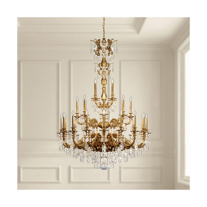 Milano 28-light Crystal Chandelier 50"