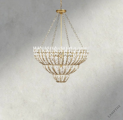 34" Morrigan Round Chandelier