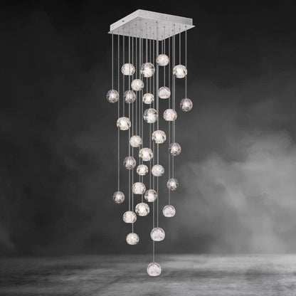 Natural Inspirations 30 Crystal ball Chandeliers