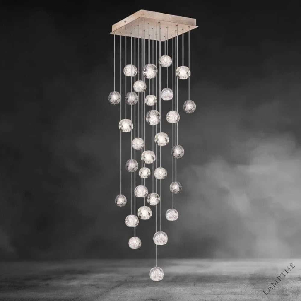 Natural Inspirations 30 Crystal ball Chandeliers
