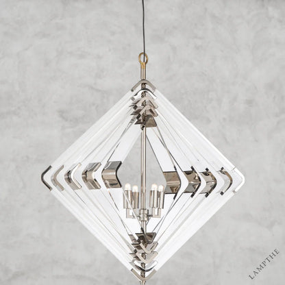 Nickel Nellote 4 - Light Chandelier