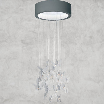White Niagara Chandelier 23"