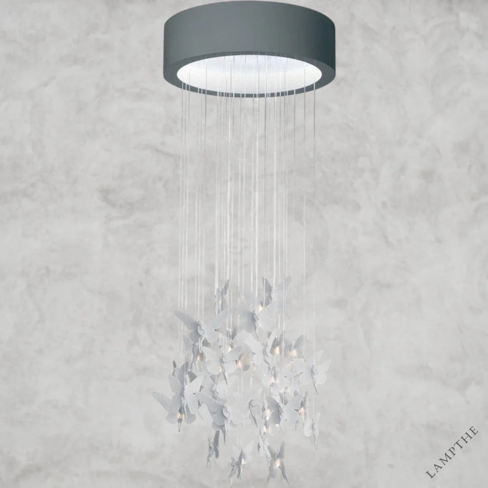 White Niagara Chandelier 23"