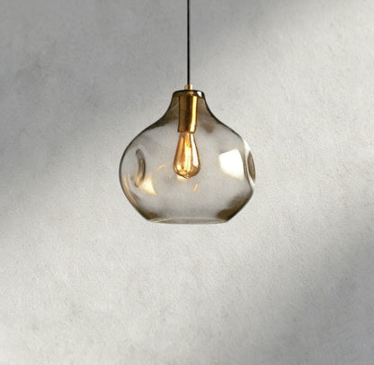 SMOKE Organic 12" Glass Pendant