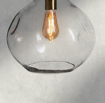 Organic 12" Glass Pendant