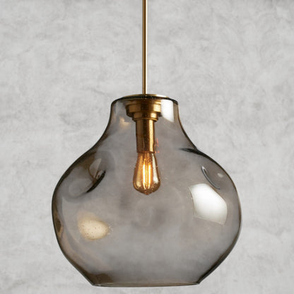 16" / Smoke Organic Pendant 8", 12", 16"