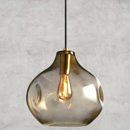 12" / Smoke Organic Pendant 8", 12", 16"