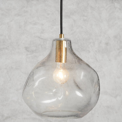 12" / Clear Organic Pendant 8", 12", 16"