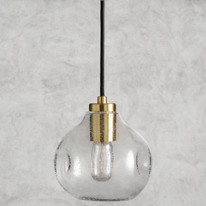 8" / Clear Organic Pendant 8", 12", 16"