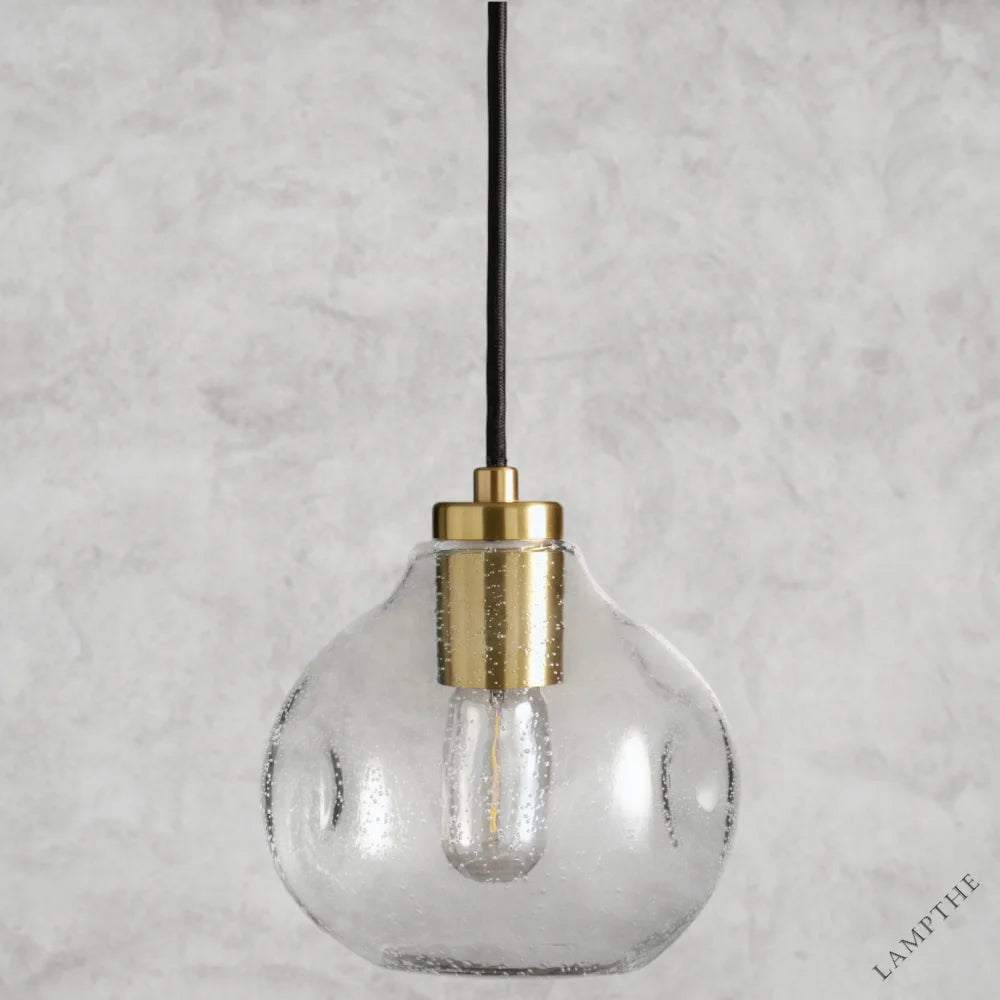 8" / Clear Organic Pendant 8", 12", 16"