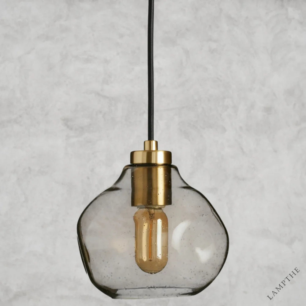 8" / Smoke Organic Pendant 8", 12", 16"