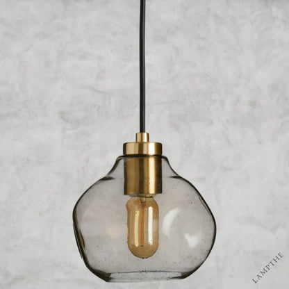 8" / Smoke Organic Pendant 8", 12", 16"
