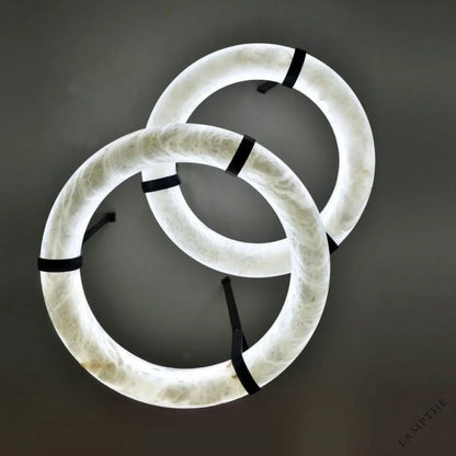 Oslo Alabaster Art Chandelier
