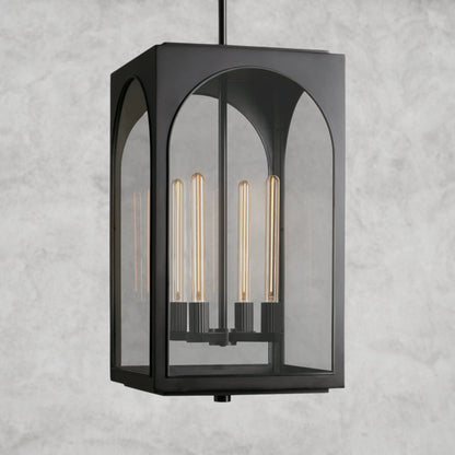 Bronze Palladian Outdoor Pendant 28"