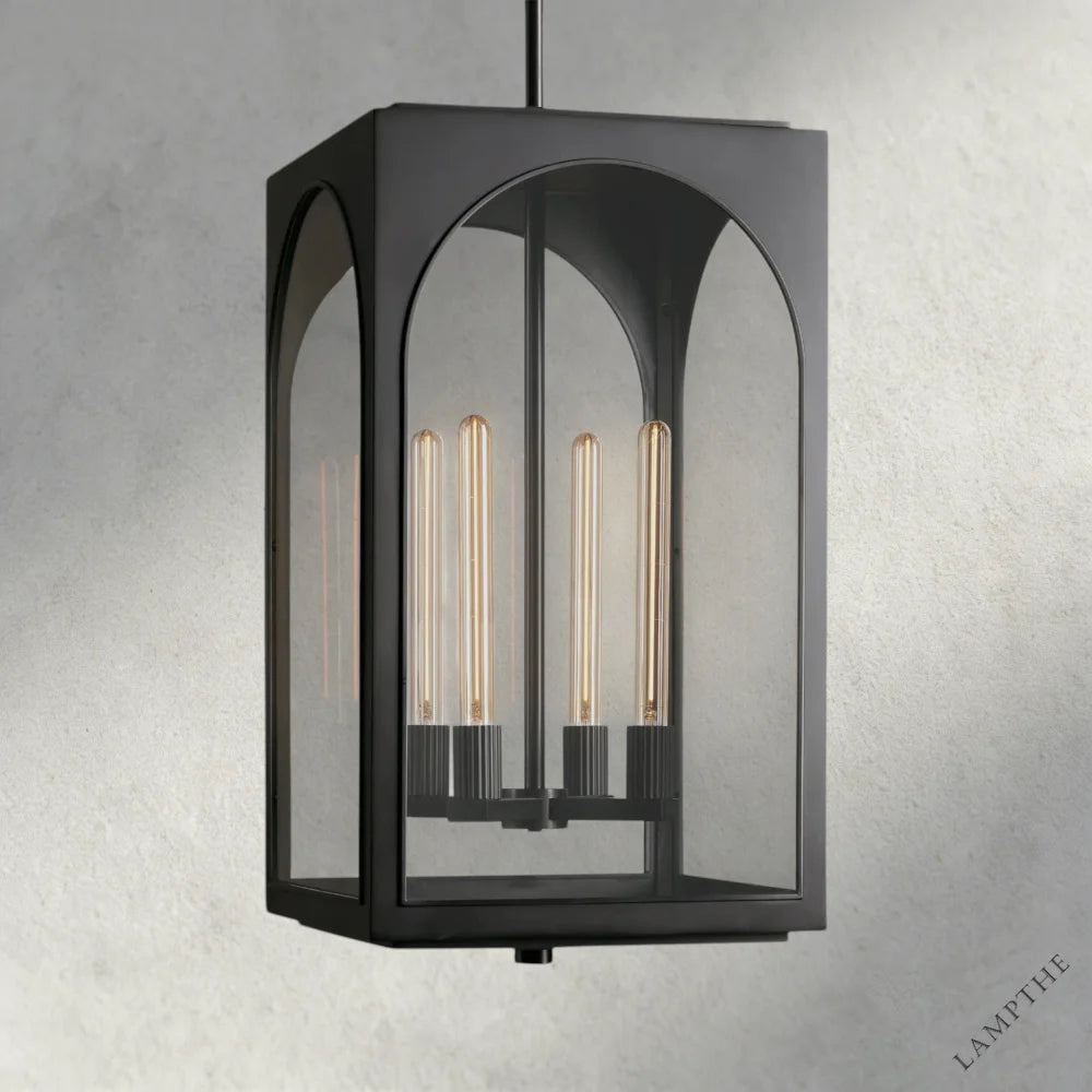 Bronze Palladian Outdoor Pendant 28"
