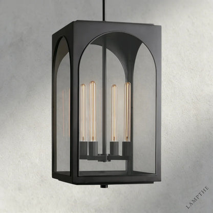 Bronze Palladian Outdoor Pendant 28"