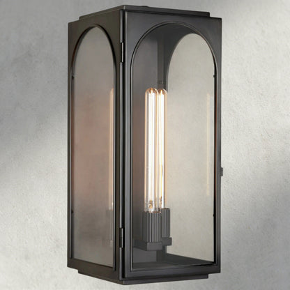24" / Bronze Palladian Outdoor Sconce 13", 19", 24"