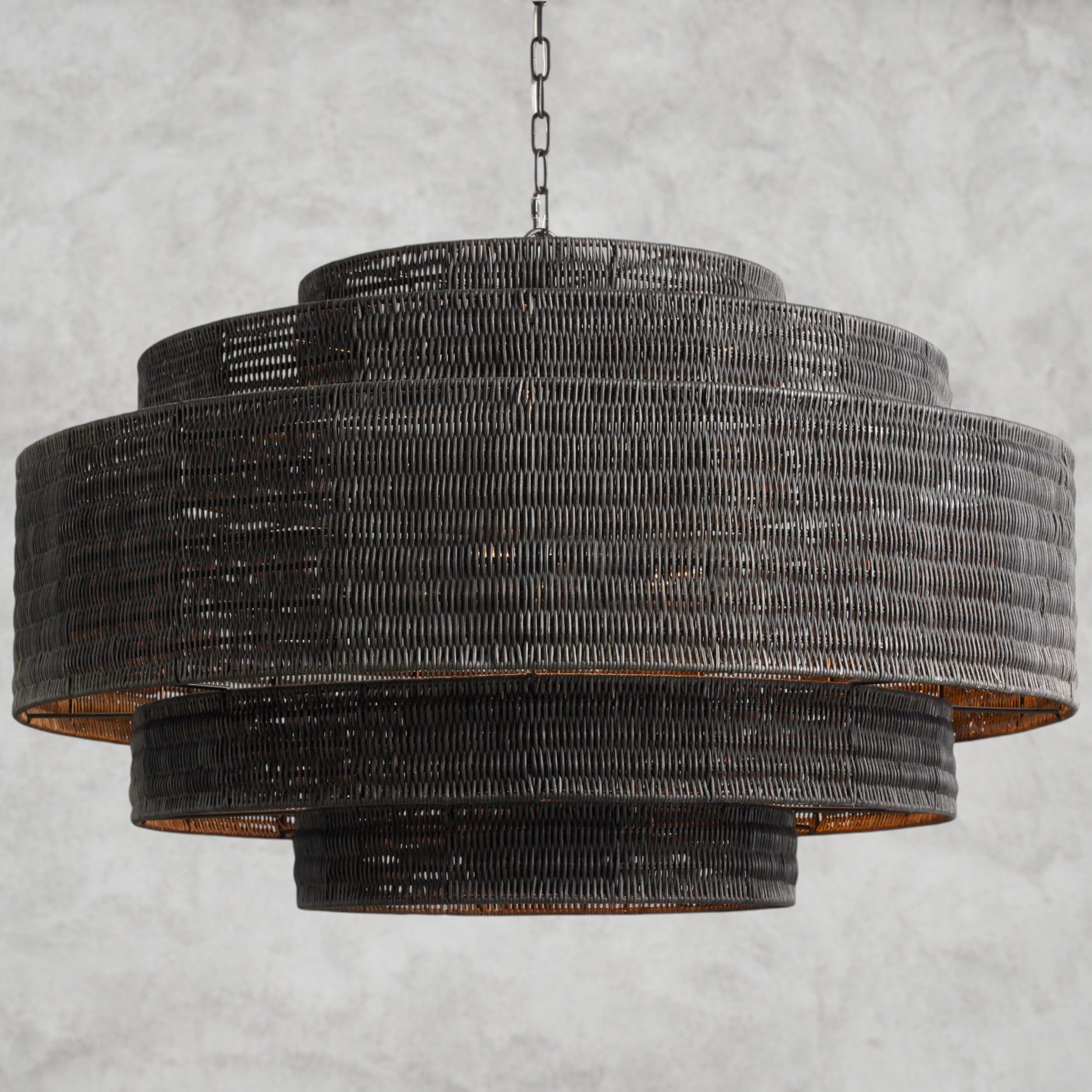 40" / Black Paloma Chandelier 28", 40"