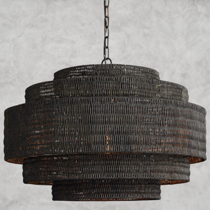 28" / Black Paloma Chandelier 28", 40"