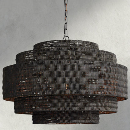 28" / Black Paloma Chandelier 28", 40"